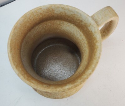 Pottery Craft USA "BOSS" Mug Coffee Cup Stoneware Art Pottery Mid Century  1970s | eBay