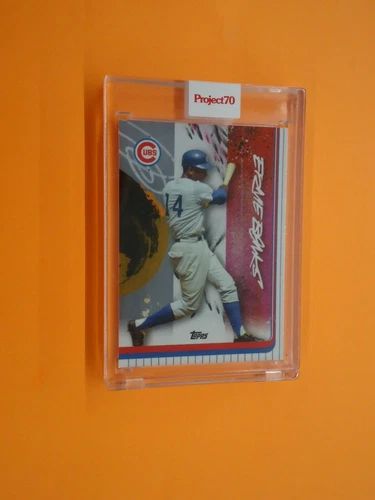 Ernie Banks 2021 TOPPS PROJECT 70 Card #208 CUBS