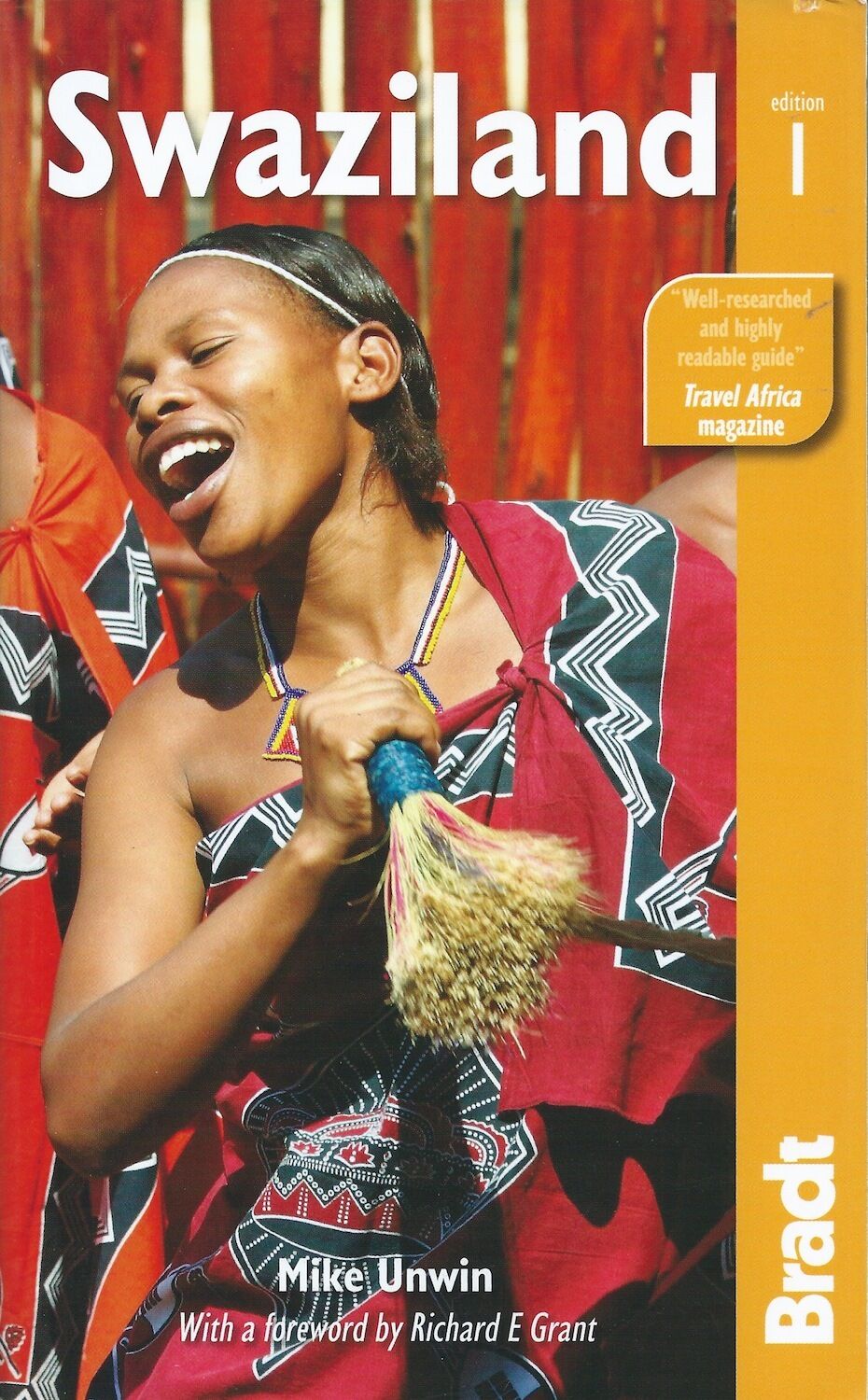 Bradt Swaziland travel guide paperback FREE SHIPOING