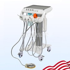 Dental Portable Mobile Suction Delivery Unit System 4 Holes Portable Dental Unit
