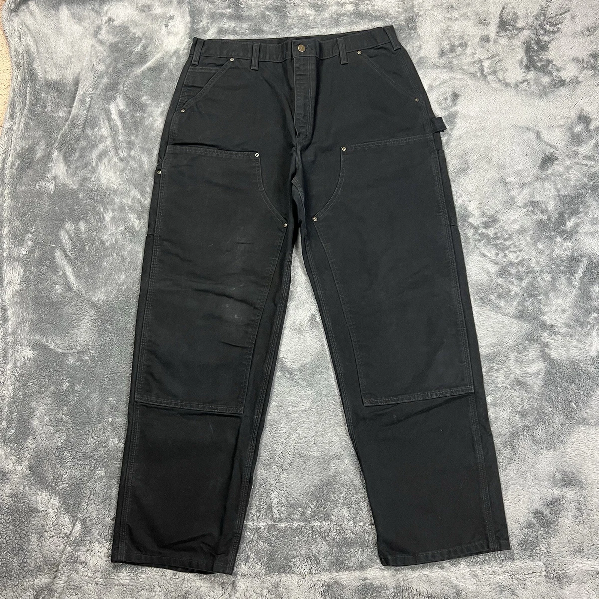 パンツ Carhartt Double Knee 36X30 Vintage Distressed Carhartt double Knee Pants 36x30 Made in USA