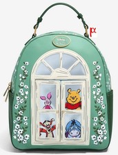 Disney Winnie the Pooh Friends Play Window Summer Floral Mini Backpack Exclusive