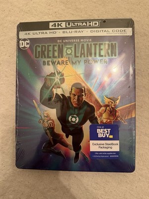 Green Lantern: Beware My Power 4K Ultra HD Blu-Ray + Blu-Ray Steelbook