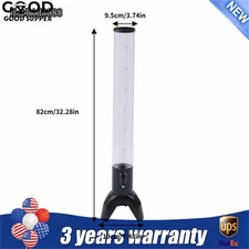 Beer Tower Dispenser with Stainless Steel Tap and Individual Ice Tube 3L/100oZ