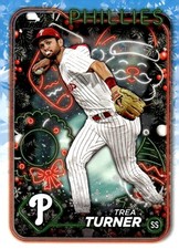 2024 Topps Holiday #H43 Trea Turner