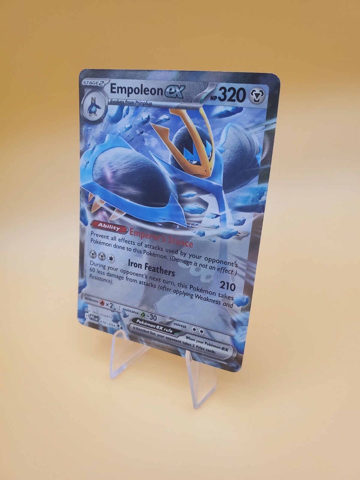 Pokémon TCG Empoleon EX Phantasmal Flames 70/94