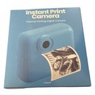 Instant Print Camera Built-in Printer 12MP 1080p 2.4in USB-C Blue — photo 3