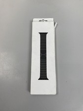 Apple Watch Link Bracelet with Butterfly Closure - 46mm Slate