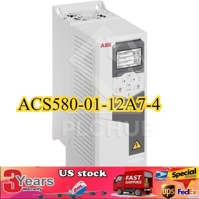 Brand New ACS580-01-12A7-4 ABB Inverter PN: 5.5kW, IN: 12.6A【New and Sealed】-