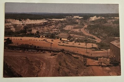 The Hill Annex Mine Calumet Minnesota MN Iron Ore VTG Unused Postcard X01 