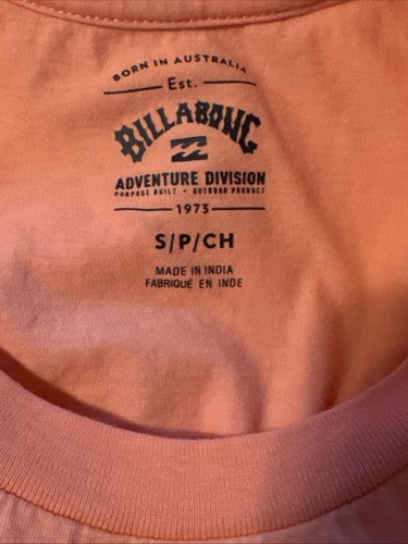 Billabong Adventure Division Women’s Small Orange Sleeveless Crop Tank - Picture 6 of 6