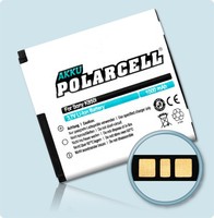Polarcell Akku FüR Sony Ericsson R300 R306 W760I Jalou F100I Batterie Accu Acku