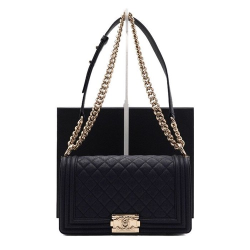 CHANEL Boy Medium Flap Shoulder Bag 156011177