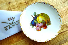 Obstteller  Kahla Porzellan Teller   ca.Ende 1920er selten Antik