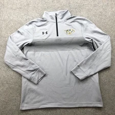 Nashville Predators Pullover Mens Small NHL Hockey Long Sleeve Under Armour