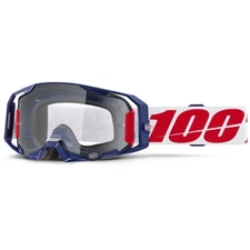 100% ARmatic Goggles - Mach Z - Red/White/Blue - Clear Lens 50059-00006