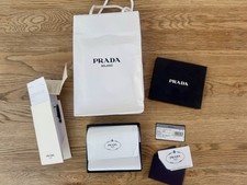 Image of PRADA Saffiano Leather Men’s Wallet With Coin Holder