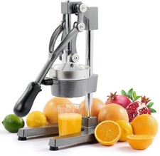 Manual Citrus Juicer Heavy Duty Orange Lemon Squeezer Professional Hand Press