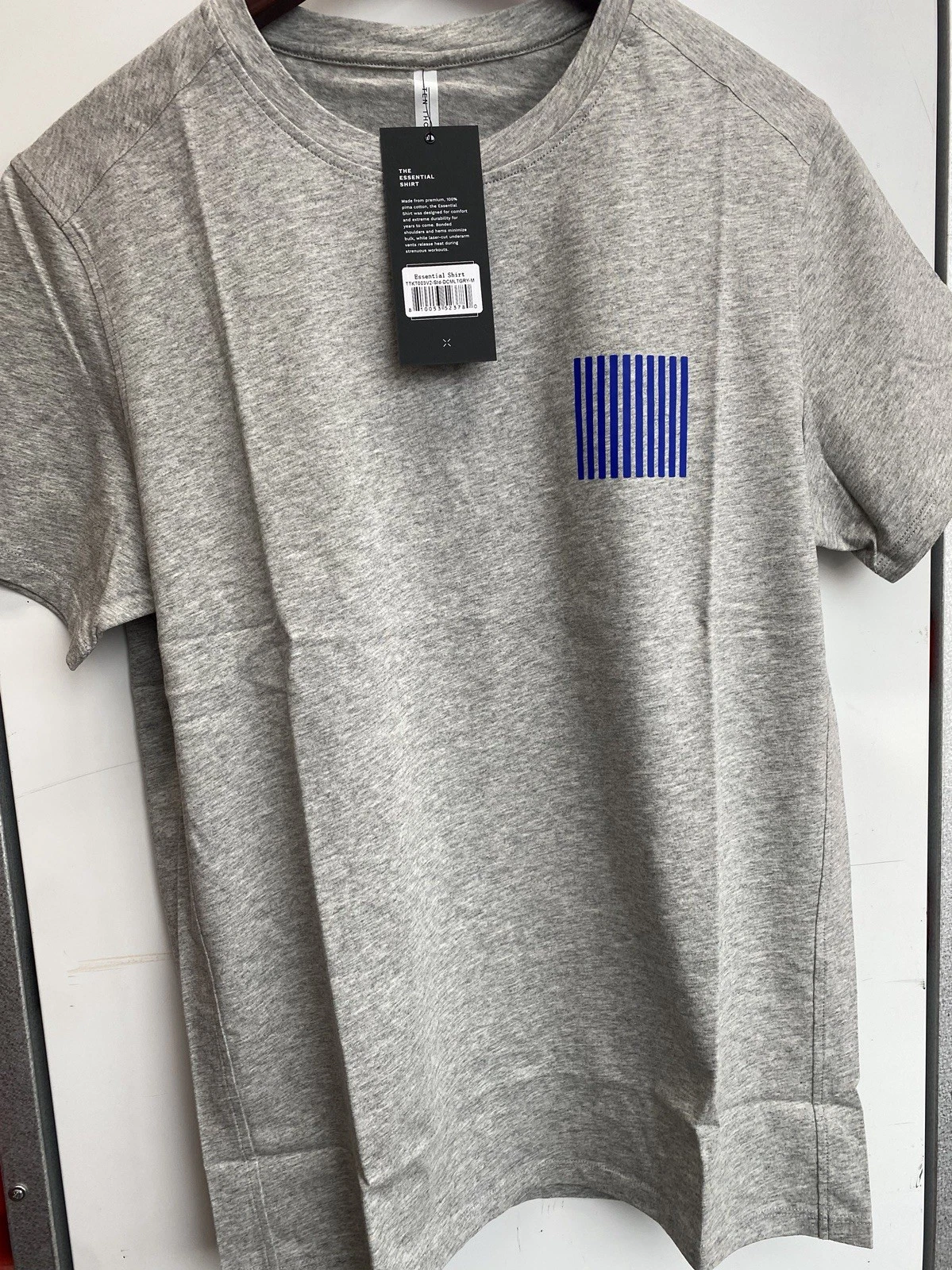 Ten Thousand Shirt Mens Medium Gray Essential DCM Active Athletic NEW WITH TAG