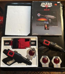 1986 Lazer Tag With Extra Gun And Sensors