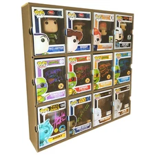 KUBBIE ECONOMY - In Box Display Case for Funko Pops, Wall Mount Stack Pop Shelf