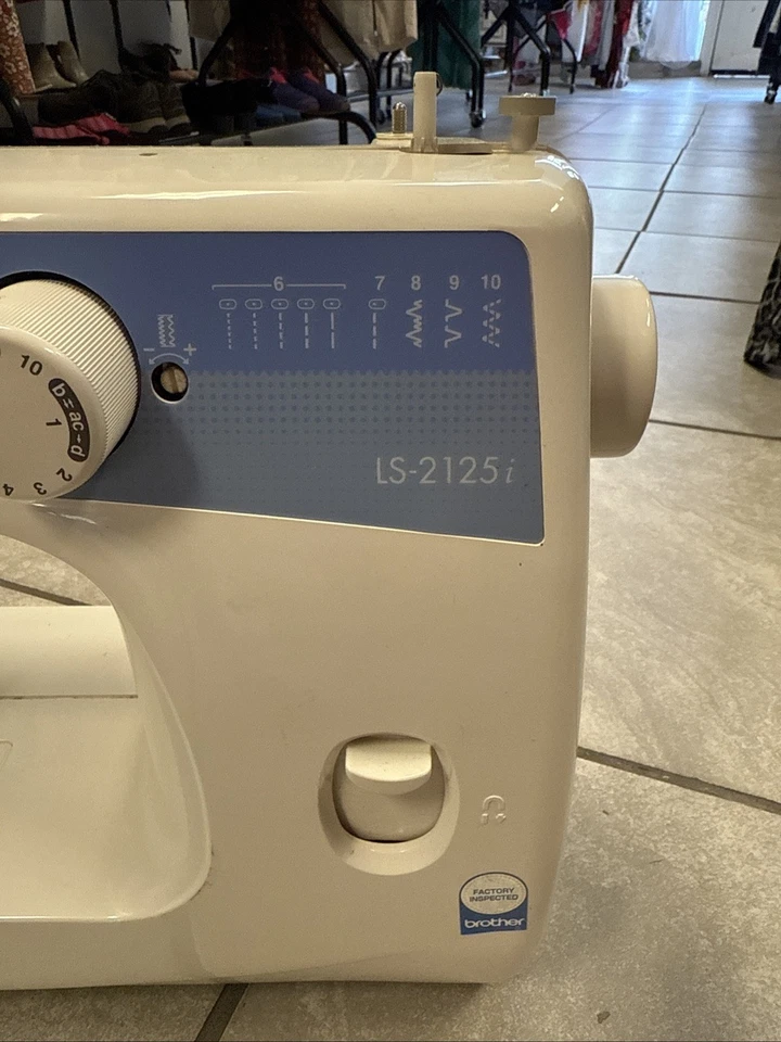 Brother LS-2125 10 Stitch Portable Sewing Machine W/ Foot Pedal - Image 4 of 4