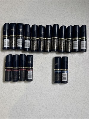 Lot Of Max Factor Moisture Rich Lipstick Assorted Colors