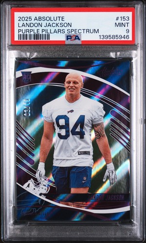 2025 Panini Absolute Landon Jackson Base (PSA 9)