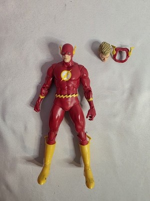 McFarlane DC Multiverse The Flash Gold Label Flashpoint Loose W/Unmasked Head