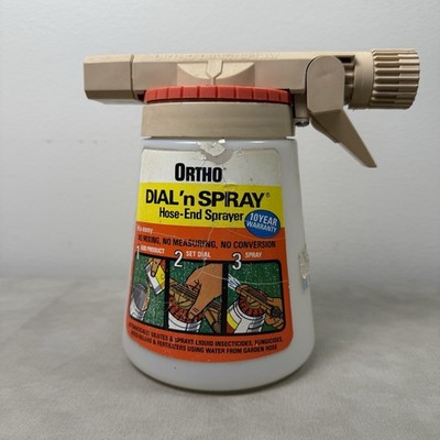 Ortho Dial N Spray Multi-Use Hose-End Sprayer for Garden & Lawn Fertilizers 350