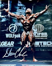 SHAUN CLARIDA SIGNED 11x14 PHOTO THE GIANK KILLER GK IFBB PRO RACC TRUSTED C