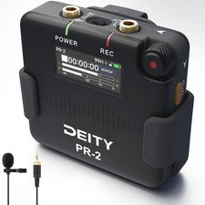 Deity PR 2 Pocket Audio Recorder 32 Bit Float with Lav Mic
