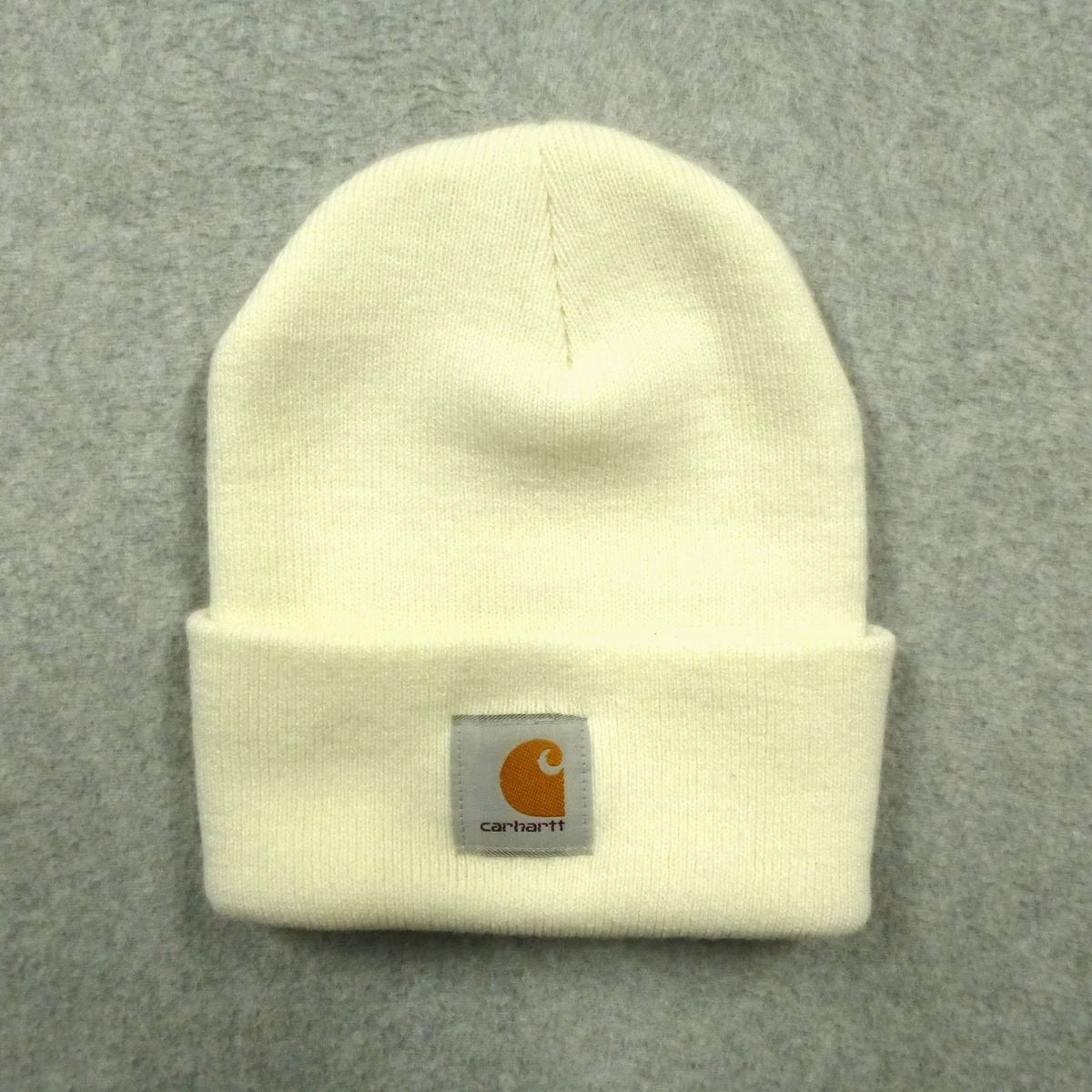 WINTER WHITE NEW ⭐️CARHARTT watch hat  cap hat NEW Carhartt Acrylic Watch Hat | Dick main image 4