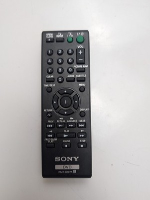 Genuine OEM Sony RMT-D197A Remote Control for DVP-SR200P DVP-NS710H/B DVD Player