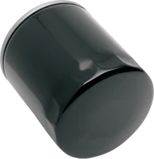 Drag Specialties Spin-On Oil Filter w/ nut Black 0712-0022