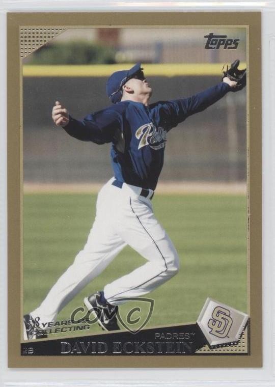2009 Topps Update Gold 1391/2009 David Eckstein #UH68 0a1