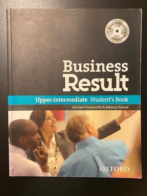 Business Result Upper-Intermediate. Student's Book Oxford Press Duckworth Turner