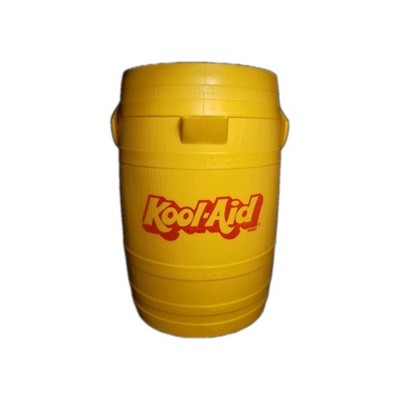 Vintage Kool-aid 70s Yellow Barrel Pitcher