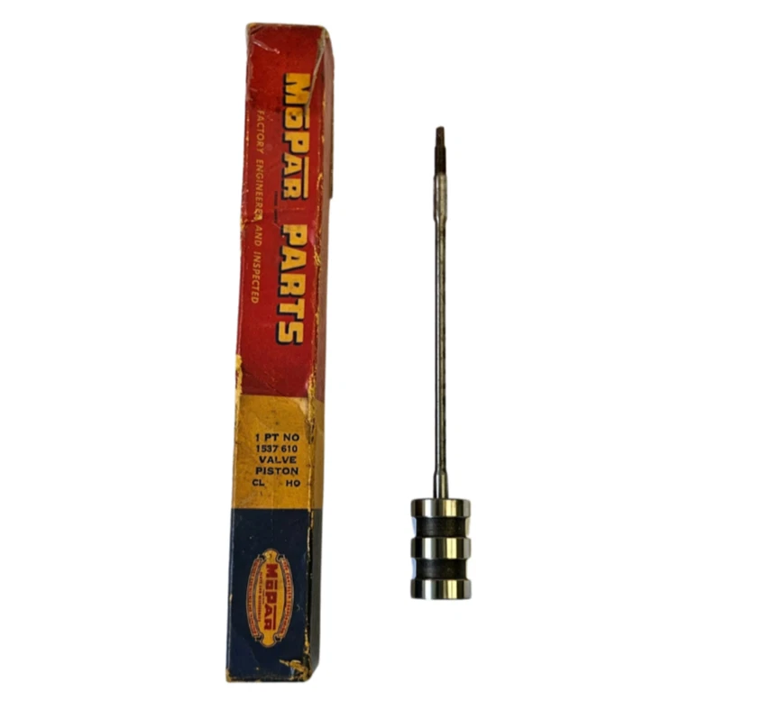 Tubo de válvula de engranaje de dirección asistida Plymouth Dodge 1955 y 1956 1537610 nuevo de stock Foto 2 de 4