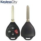 2007-2010 Toyota Camry Corolla / 4-Button Remote Head Key / 89070-06231 / HYQ12B