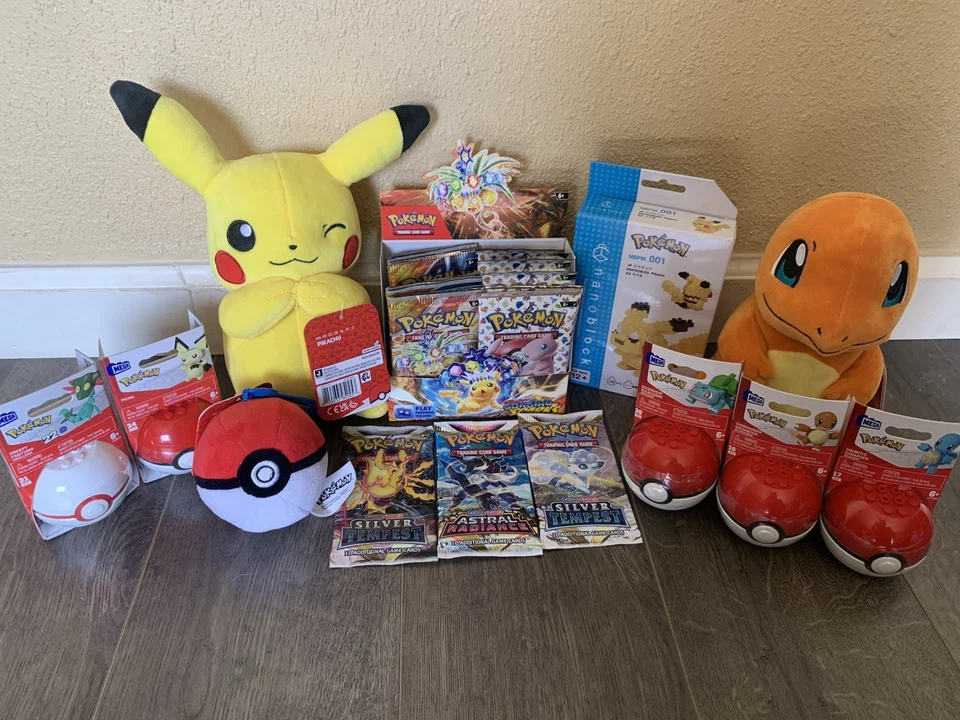 Pokémon TCG Card Lot Mega Gift Pack Mystery Bundle -WITH 4x BOOSTER PACKS🌟 - Image 4 of 4