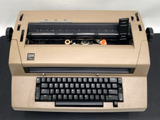 IBM Blue Correcting Selectric iii Vintage Electric Typewriter FOR PARTS