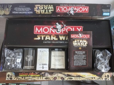 Monopoly Star Wars 20th Anniversary 1997 Limited Collectors Edition