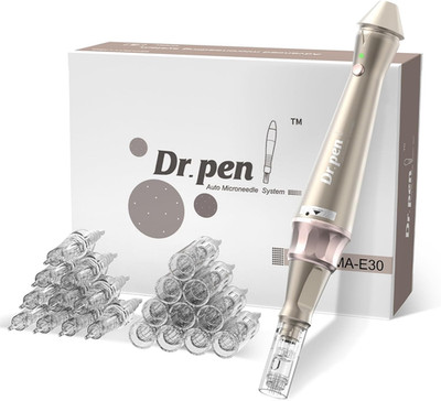 Dr. Pen E30 Wireless Microneedling Pen PMU Pen Dual-Use mit 22 Stück Patronen DE