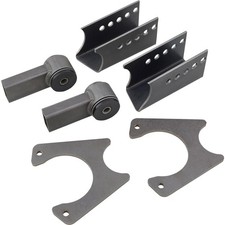 Deluxe 1978-88 Metric Chassis Axle Bracket Kit Fits Ford 9 Inch