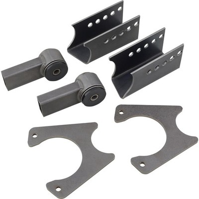 Deluxe 1978-88 Metric Chassis Axle Bracket Kit, Fits Ford  9 Inch