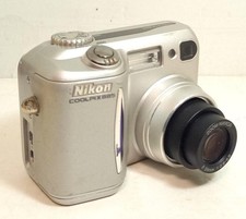 Nikon Coolpix 885 Silver Compact Digital Camera Tested from Japan