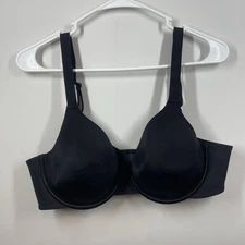 Curvation Full Figure Perfect Back Underwire Bra 40C Black Lace 5304528