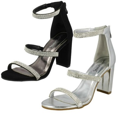 Damen-Riemchensandalen Anne Michelle mit Diamanten