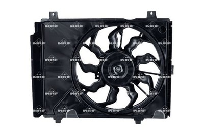 Lüfter Motorkühlung NRF 470001 12V für HYUNDAI i10 1 PA GETZ TB ATOS MX LPG